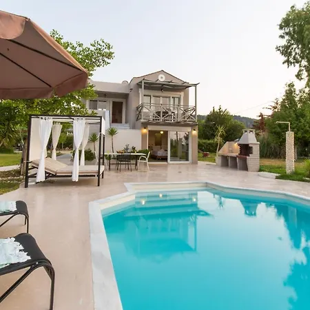Villa Seaview Fivos With Private Pool By Lefkadastay *