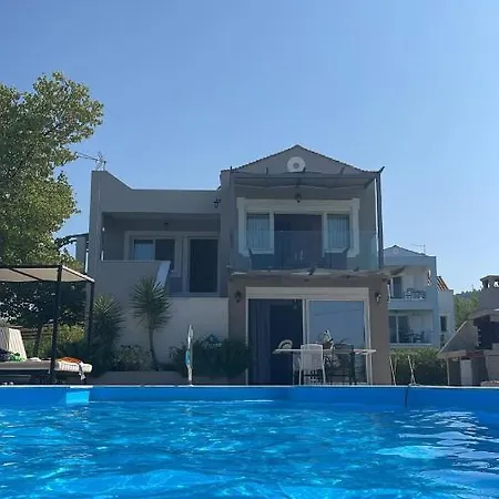 ヴィラ Gyra - Seaview Fivos With Private Pool *