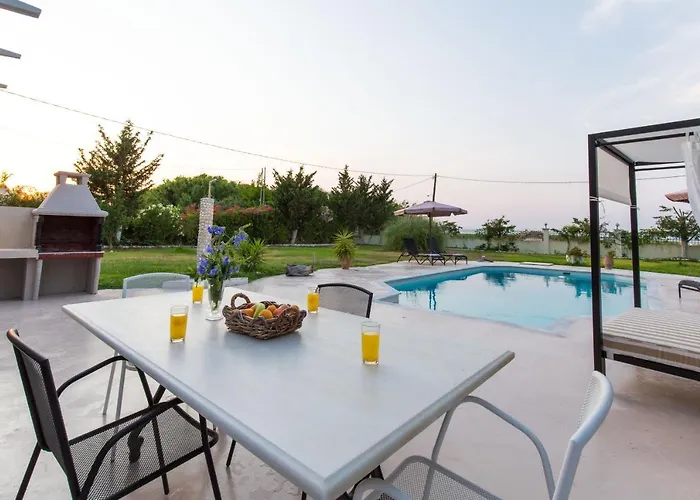 Seaview Fivos With Private Pool By Lefkadastay Villa *