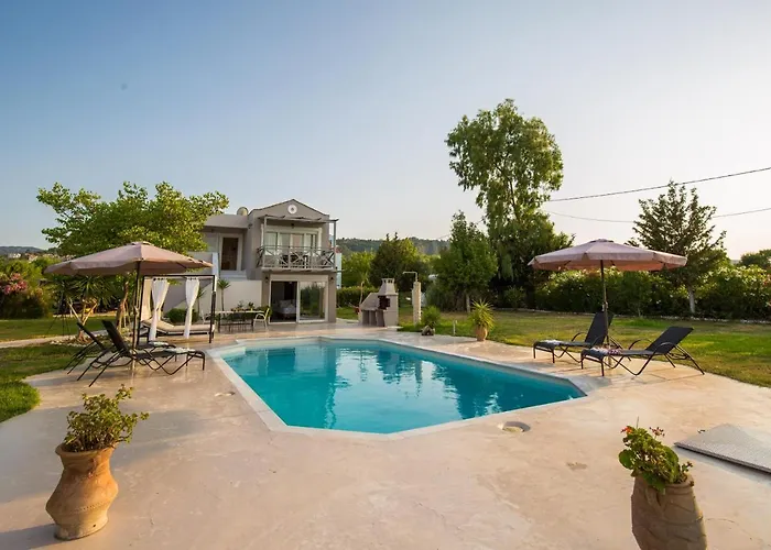 Villa Seaview Fivos With Private Pool By Lefkadastay *