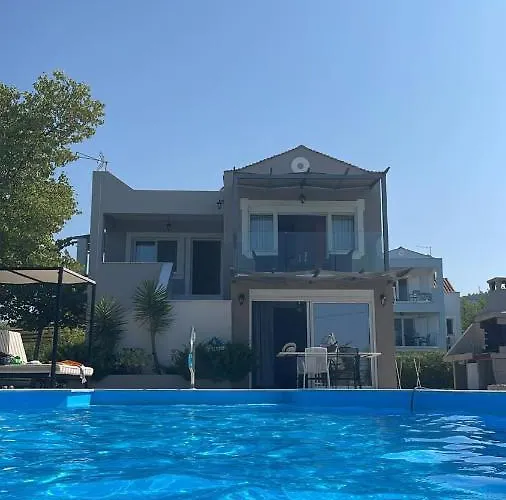 Villa Seaview Fivos With Private Pool By Lefkadastay *